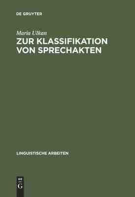 【预订】Zur Klassifikation von Sprechakten 9783484301740