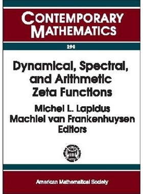 预订 Dynamical, Spectral, and Arithmetic Zeta Functions: 9780821820797