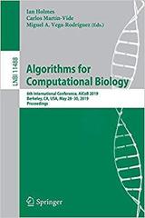 【预售】Algorithms for Computational Biology: 6th International Conference, AlCoB 2019, Berkeley, CA, USA, May 28-...