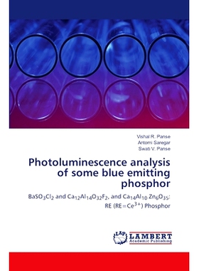 预订 Photoluminescence analysis of some blue emitting phosphor: 9786207810932