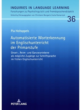 预订 Automatisierte Worterkennung im Englischunterricht der Primarstufe: Onset- Reim- und Ganzwortebene als mögliche Zu