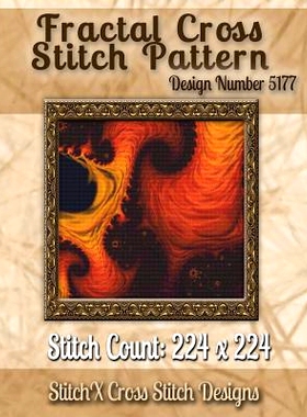 预订 Fractal Cross Stitch Pattern: Design No. 5177: 9781502875853