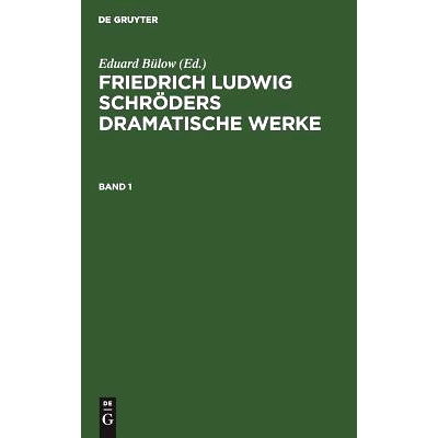 预订 Schröder: Dramatische Werke Bd.1: 9783111295220