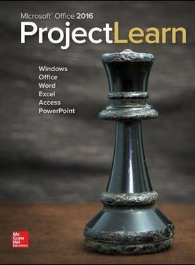 [预订]Microsoft Office 2016: Projectlearn 9780078020339