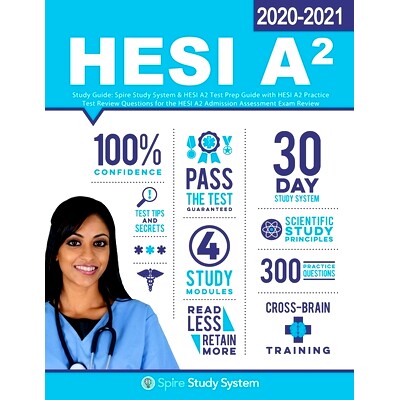 预订 HESI A2 Study Guide: Spire Study System & HESI A2 Test Prep Guide with HESI A2 Practice Test Review Questions for t