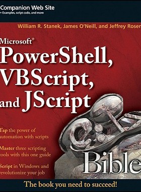 预订 Microsoft Powershell, Vbscript, and Jscript Bible