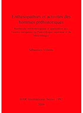 预订 Enthésopathies et activités des hommes préhistoriques: Recherche méthodologique et application aux fossiles eur
