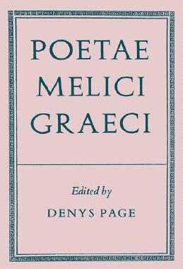 【预订】Poetae Melici Graeci