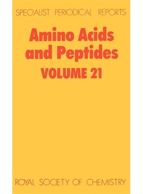 预订 Amino Acids and Peptides: Volume 21 氨基酸和肽：第21卷: 9780851861944