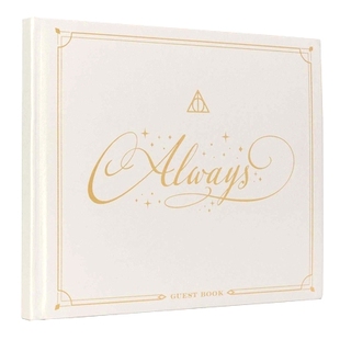 现货 Always 婚礼留言簿 斯内普莉莉 哈利波特主题婚礼 官方周边 哈迷礼物 英文原版 Harry Potter Always Wedding Guest Book