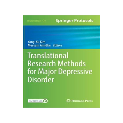 [预订]Translational Research Methods for Major Depressive Disorder 9781071620823