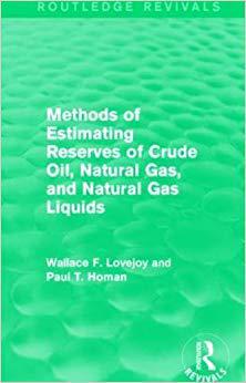 【预售】Methods of Estimating Reserves of Crude Oil, Natural Gas, and Natural Gas Liquids (Routledge Revivals)