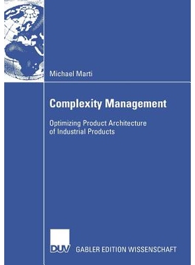 预订 Complexity Management: Optimizing Product Architecture of Industrial Products: 9783835008663