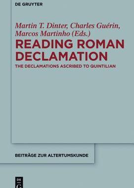 [预订]Reading Roman Declamation 9783110352405