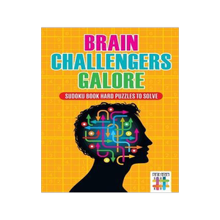 [预订]Brain Challengers Galore - Sudoku Book Hard Puzzles to Solve 9781645215110