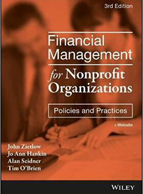 【预售】Financial Management For Nonprofit Organizations