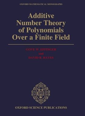 【预订】Additive Number Theory of Polynomials over a Finite Field