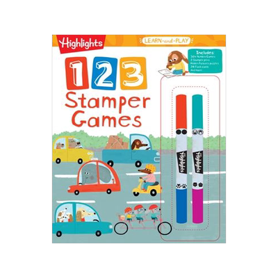 [预订]Highlights Learn-And-Play 123 Stamper Games 9781644728314