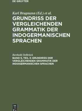 【预订】Vergleichende Syntax der indogermanische Sprachen, Teil 3 9783111225463