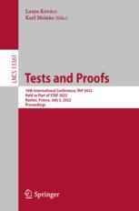 【预订】Tests and Proofs 9783031098260