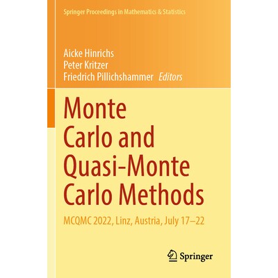 预订 Monte Carlo and Quasi-Monte Carlo Methods MCQMC 2022, Linz, Austria, July 17–22 蒙特卡罗和准蒙特卡罗方法:MCQMC 20