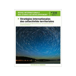 [预订]Revue internationale des études du développement, n° 232. Stratégies internationales des collect 9791035100360