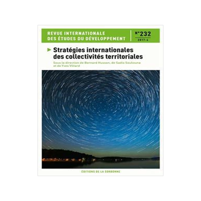 [预订]Revue internationale des études du développement, n° 232. Stratégies internationales des collect 9791035100360