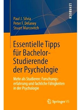 预订 Essentielle Tipps für Bachelor-Studierende der Psychologie: Mehr als Studieren: Forschungserfahrung und fachliche