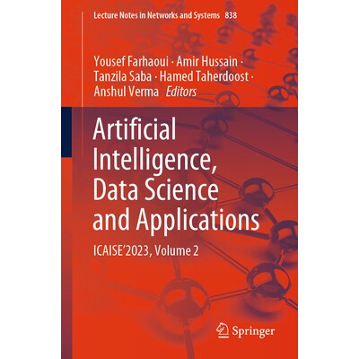 预订 Artificial Intelligence, Data Science and Applications ICAISE’2023, Volume 2 人工智能、数据科学与应用:国际会议 20