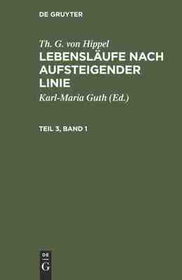 【预订】HIPPEL: LEBENSL. N. AUFSTEIGENDER LINIE T. 3/1 HLAL 9783111312651