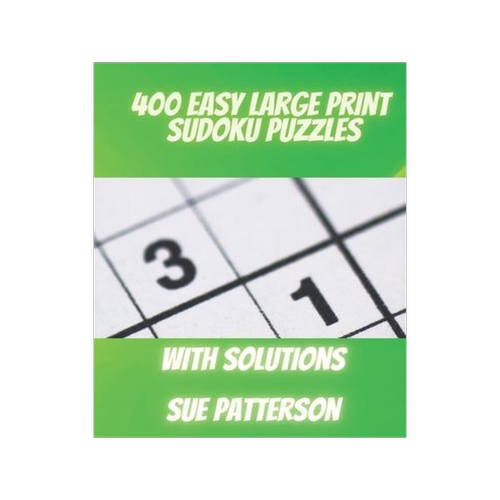 [预订]400 Easy Large Print Sudoku Puzzles: Hours of Fun with these Brain Games for All Ages - With Solutio 9798549240643