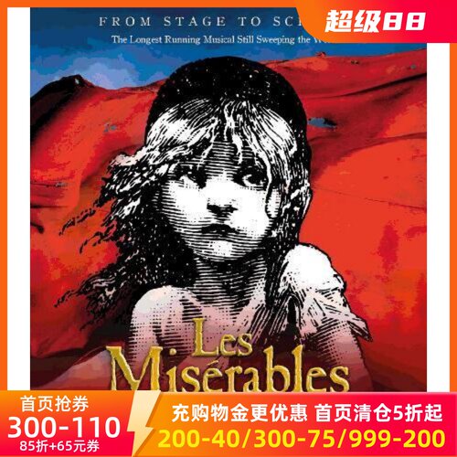 现货 悲惨世界音乐剧 幕后设定集 2018版 英文原版 Les Miserables The Story of the World's Longest Running Musical in Words