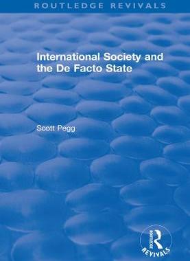 预订 International Society and the De Facto State