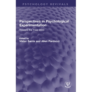 预订 Perspectives in Psychological Experimentation: Toward the Year 2000: 9781032632872