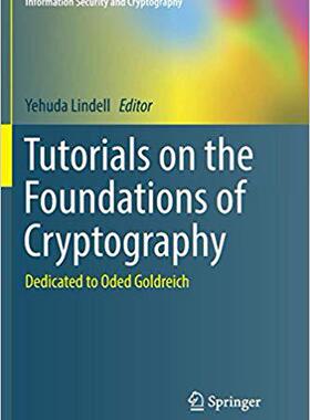预订 【】Tutorials on the Foundations of Cryptography