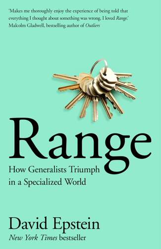 英文原版 David Epstein 通才 成功学 跨能制胜 Range: How Generalists Triumph in a Specialized World