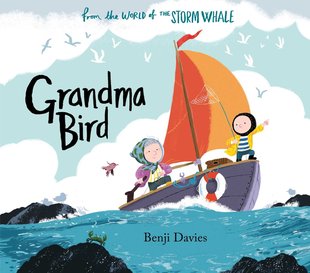 Benji 浴缸里 英文原版 小鸟 Storm 现货 The Davies 奶奶 Grandma 鲸鱼系列 插画绘本 Whale Bird
