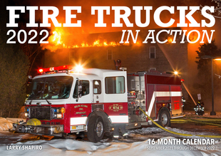 预订 Trucks Through 9780760371312 2021 Action Fire Calendar Month 2022 December September