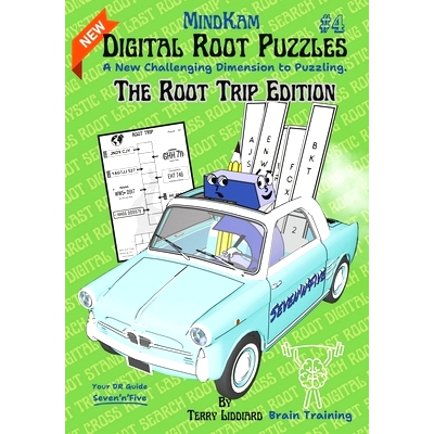 预订 MindKam - Digital Root Puzzles Number 4 - The Root Trip Edition - Brain Training: Digital Root Puzzles and Challeng