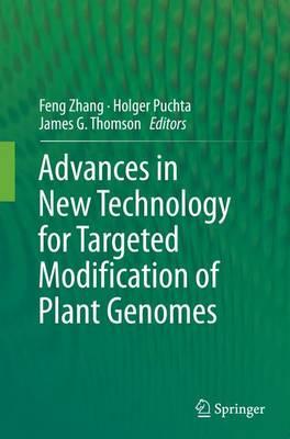 【预订】Advances in New Technology for Targeted Modification of Plant Genomes