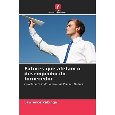 预订 Fatores que afetam o desempenho do fornecedor 9786209339639