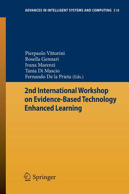 预订 2nd International Workshop on Evidence-based Technology Enhanced Learning