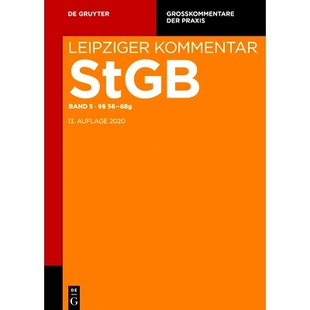 9783110300307 Leipz 68G P.56 13A Komm Strafgesetzbuch 预订