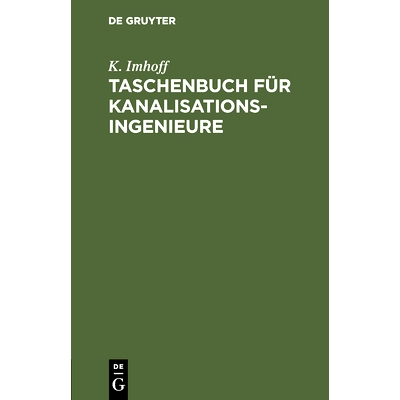(Taschenbuch der Stadtentwässerung)