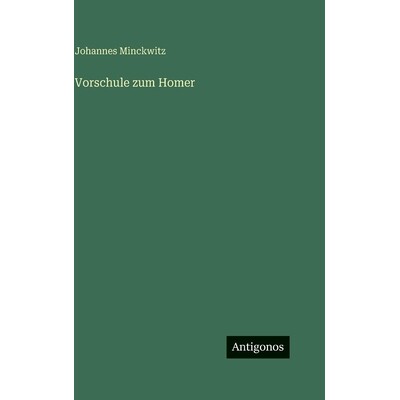 预订 Vorschule zum Homer: 9783386185370