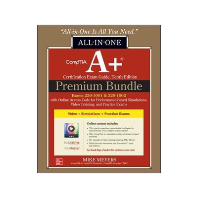 [预订]Comptia A+ Certification Premium Bundle: All-In-One Exam Guide, Tenth Edition with Online Access Cod 9781260458220