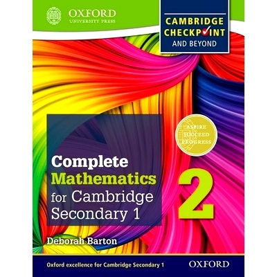 预订 Oxford International Maths for Cambridge Secondary 1 Student Book 2 For Cambridge Checkpoint and beyond 剑桥中学一