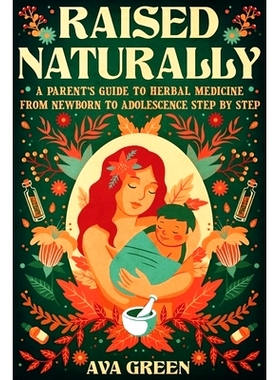 预订 Raised Naturally: A Parent's Guide to Herbal Medicine From Newborn to Adolescence Step by Step