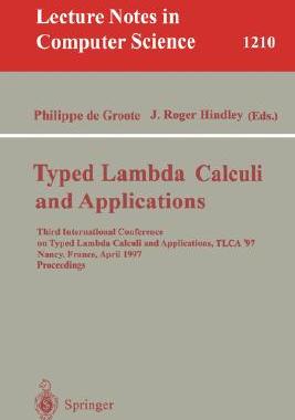 【预订】Typed Lambda Calculi and Applications