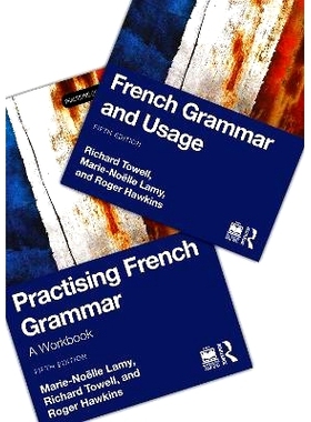 预订 French Grammar and Usage + Practising French Grammar 法语语法与用法+练习法语语法 第5版: 9781032908267